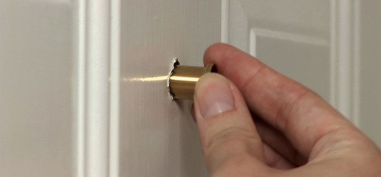 peephole door repair in Arvin